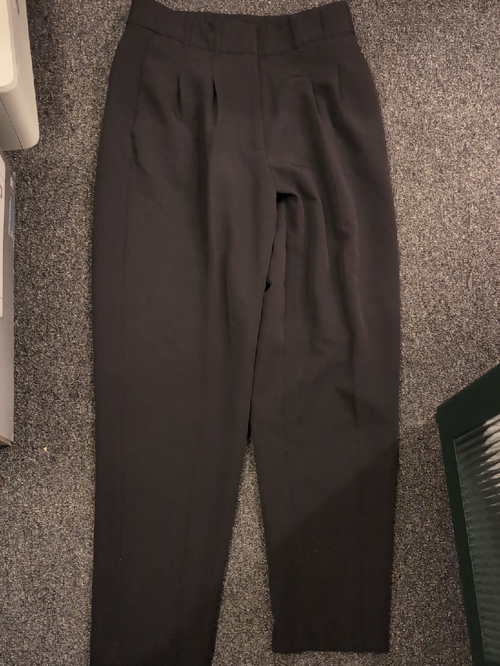 DKNY Black Straight/Tapered Work Pant